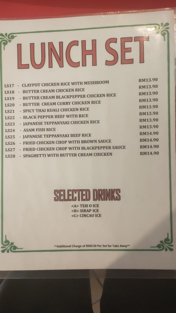 Strawberry Fields Cafe Petaling Jaya Menu - Image 4